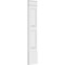 Ekena Millwork Two Equal Raised Panel PVC Pilaster w/Decorative Capital & Base, 12"W x 60"H x 2"P PILP12X060DRP02-2 - alternate 6
